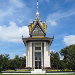 Choueng Ek Memorial in Phnom Penh Cambodia