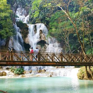 Kuang Si waterfall - Indochina Tours