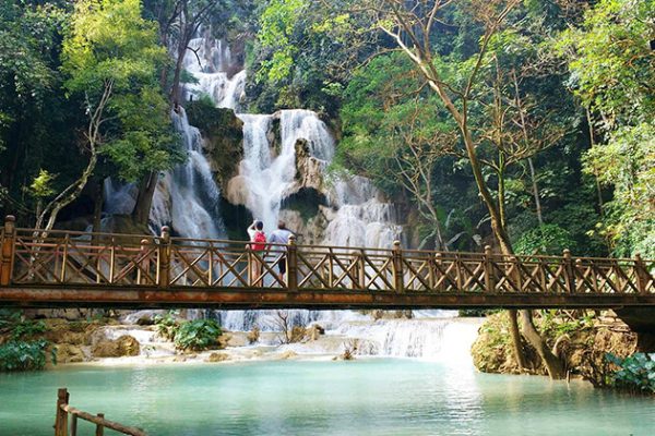 Kuang Si waterfall - Indochina Tours