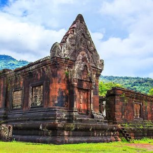 Majestic Vat Phou ruins in Pakse - Indochina Tours