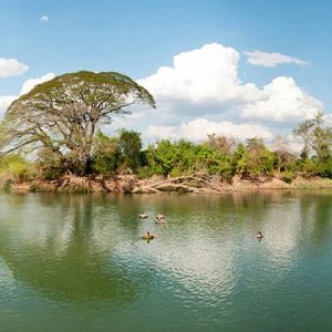 Paranomic view of Don Det Island