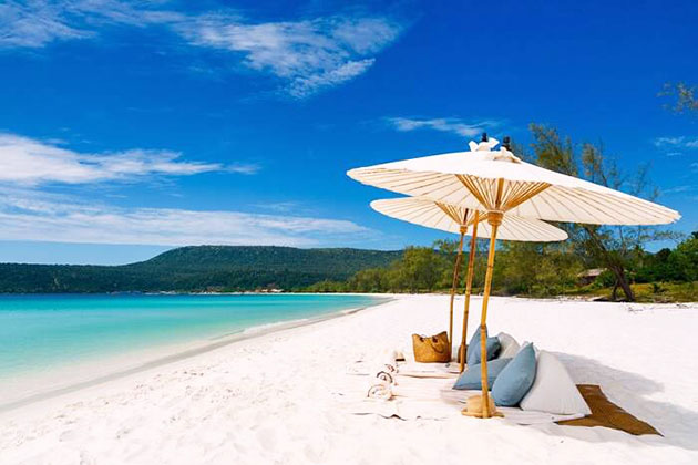 Relax on Koh Rong Island in Vietnam-Cambodia Tour