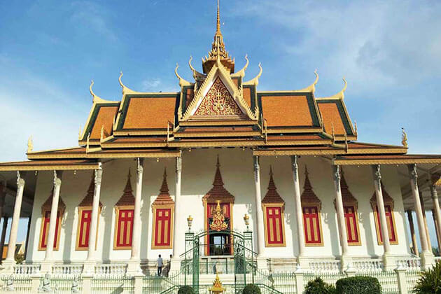 Silver Pagoda in Cambodia