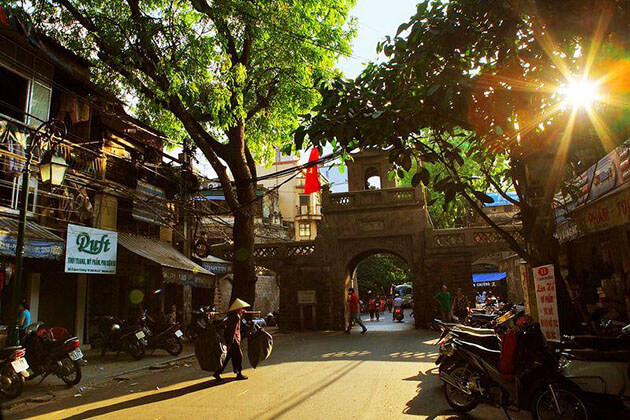 Hanoi's Old Quarter in Vietnam