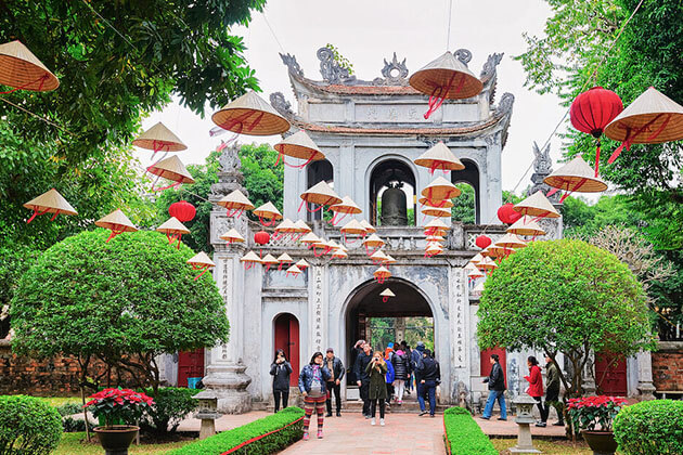 Temple of Literature -Multi-Country Southeast Asia tour