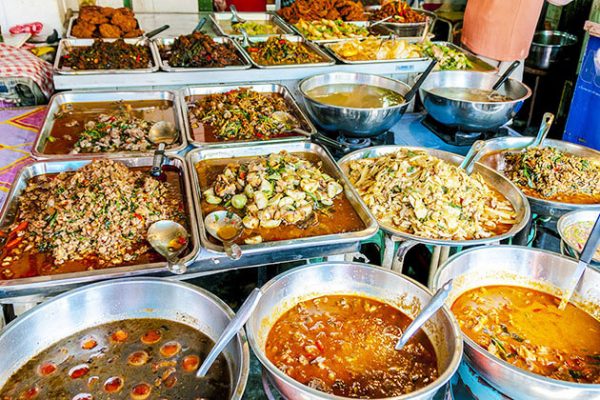 enjoy Thai street food from Vietnam Thailand Tour