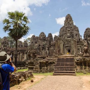 Angkor Thom exploration in Vietnam-Cambodia tour