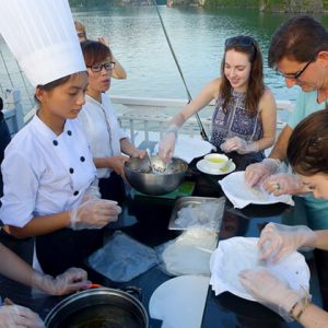 cooking class in Halong Bay - best activity in Viet Cam package 16 days