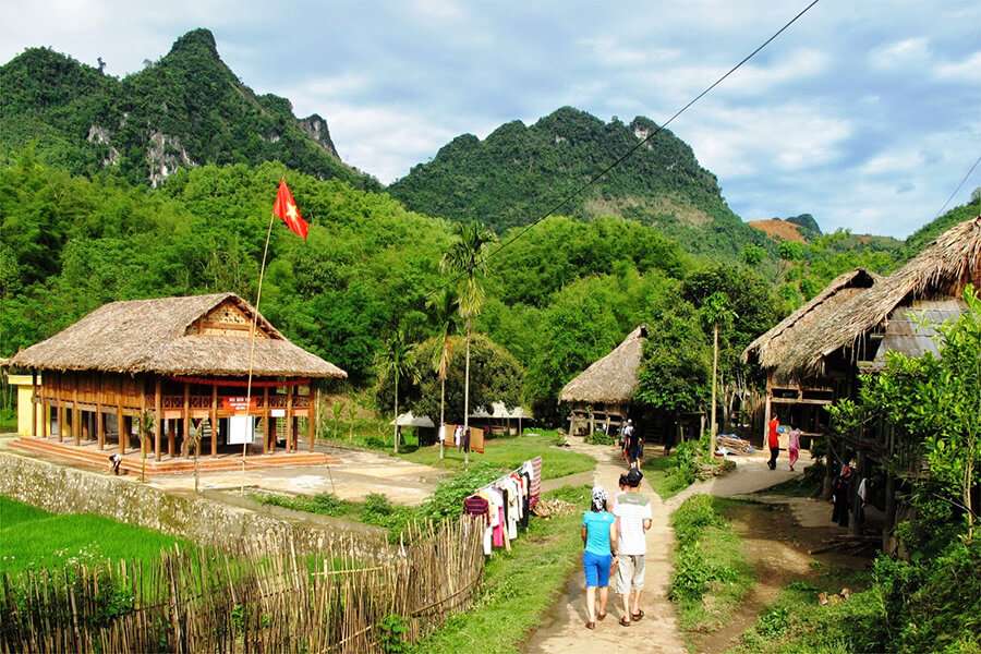 Ethnic village in Mai Chau - Indochina Tours