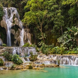 Kuang Si Waterfall, Indochina Tours