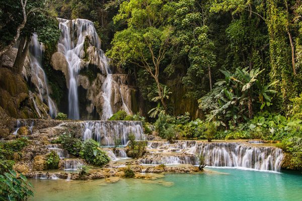 Kuang Si Waterfall, Indochina Tours