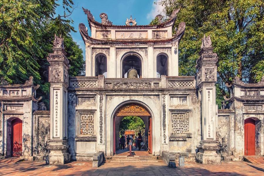 Temple of Literature, Hanoi - Indochina Trips & Tour Packages