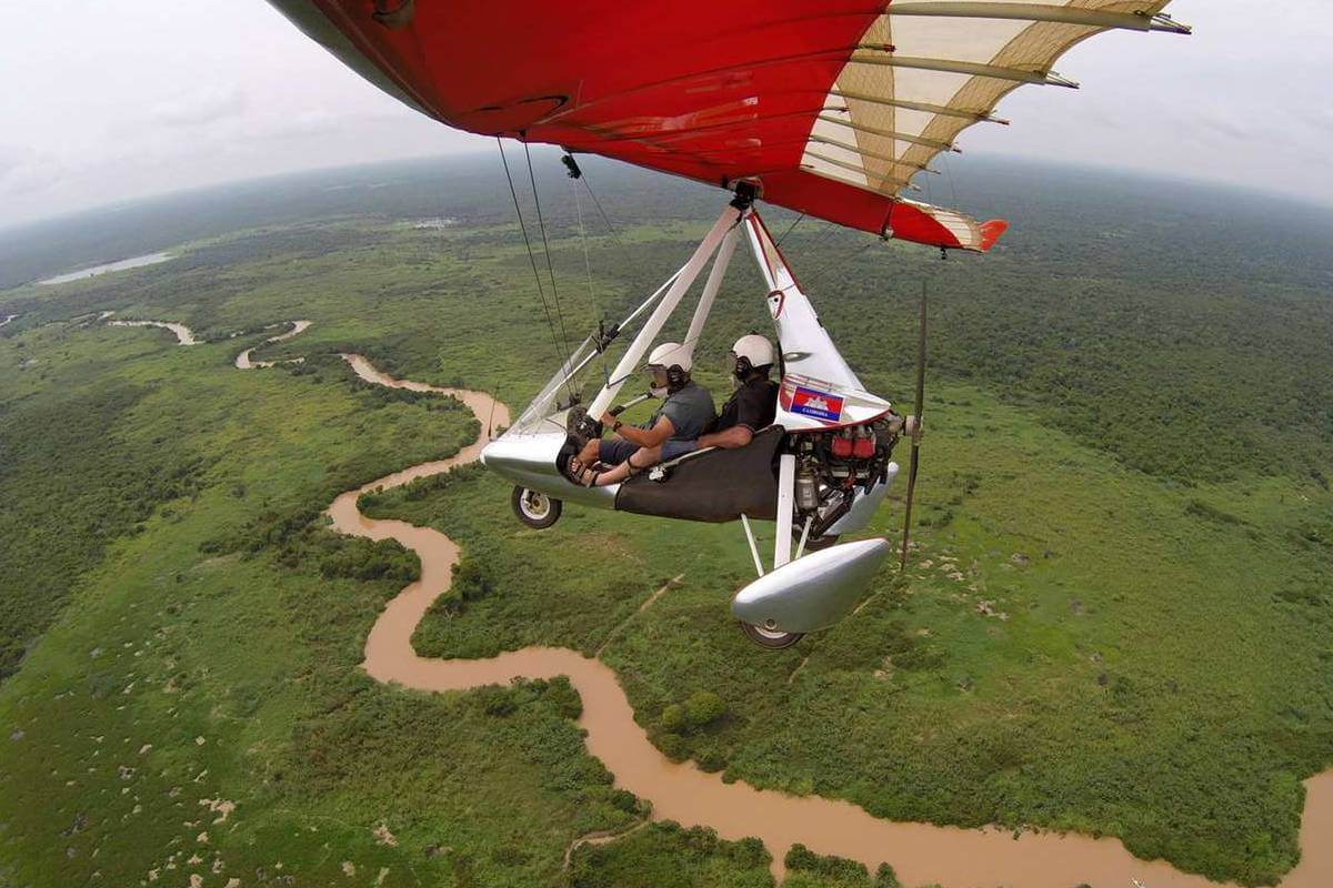 Microlight Flight, Cambodia Laos Tours - Indochina Trips