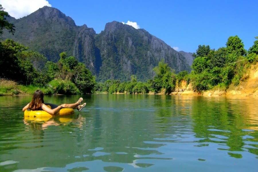 Tubing in Vang Vieng, Cambodia Laos Trips - Indochina Tours