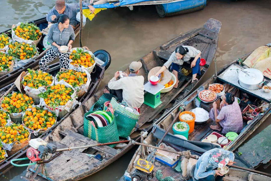 Cai Rang Floating Market - Multi country asia tours