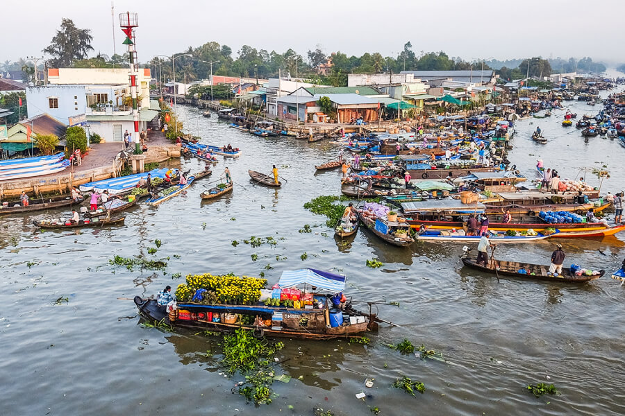 Cai Rang Floating Market - Vietnam tour package