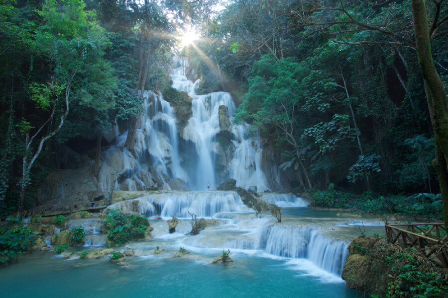 Khouangsi Waterfall - Indochina tours