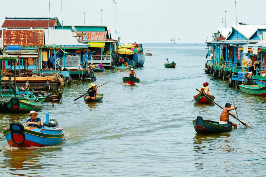 Tonle Sap Lake - Multi country aisa tour packages