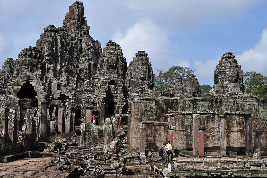 Angkor Thom in Vietnam Cambodia tour