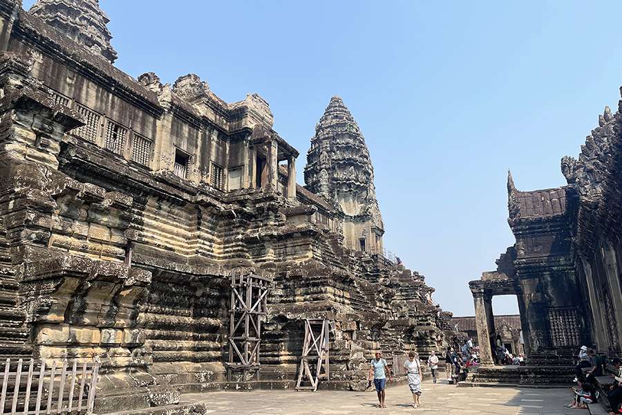 Angkor Complex Architecture - Indochina tour package