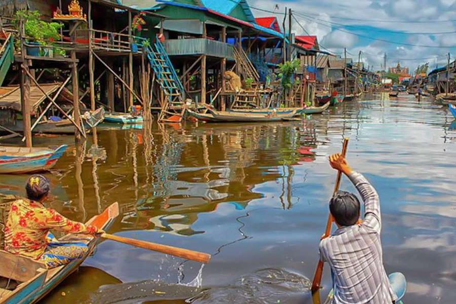 Kampong Phluk Floating Village - Indochina tour package