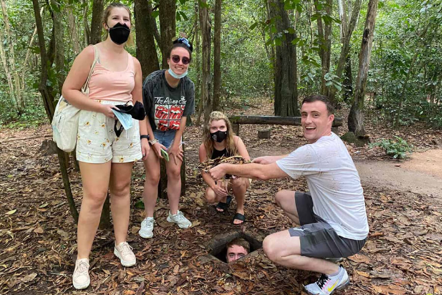 Cu Chi tunnel - Indochina Tours