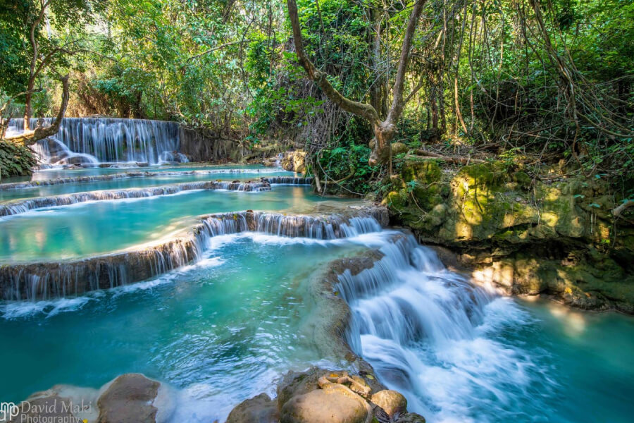 Khouang Si Waterfall - Multi country asia tours