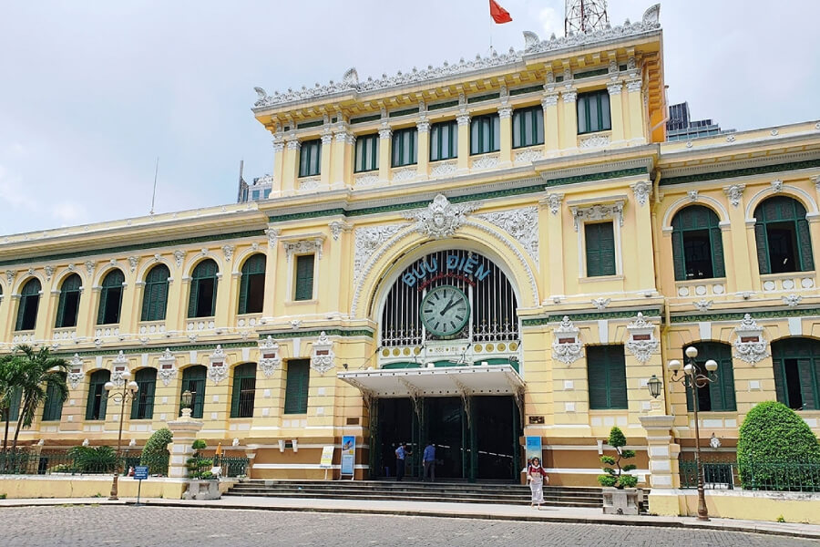 Saigon Central Post Office - Vietnam Cambodia Tours
