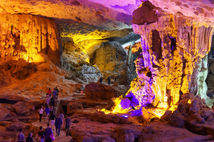 Sung Sot Cave - Vietnam Cambodia Tours