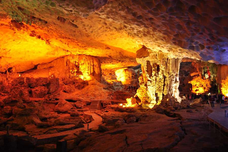 Sung Sot Cave-Vietnam Cambodia tours
