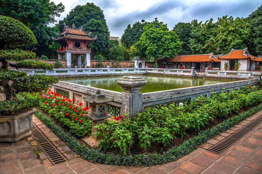 Temple of Literature - Vietnam and Cambodia tours