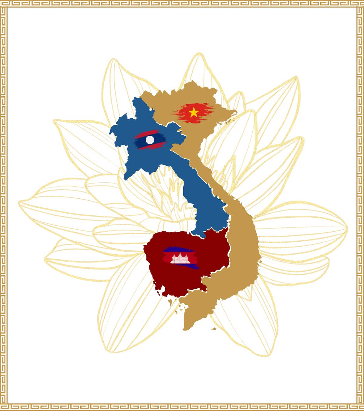 Indochina Maps - Vietnam Cambodia Laos Tours