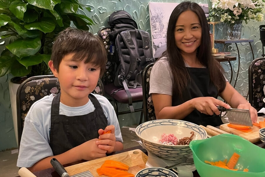 Home Host Dinner in Hanoi with Indochina tours