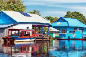 tonle sap lake - floating village must visit in cambodia indochina tour