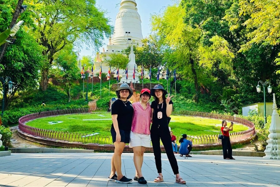 Phnom Penh is an beautiful riverside city for traveler on an Indochina tour package