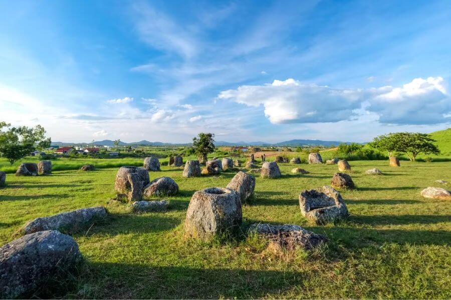 A Vietnam Laos tour include a visit Plain of Jars