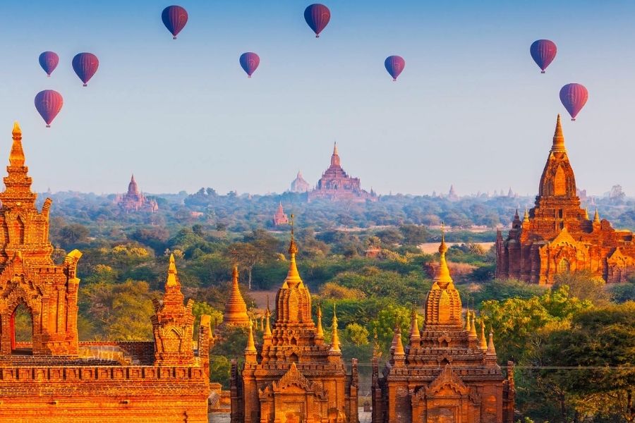 Bagan Myanmar - UNESCO Heritage Sites in Asia
