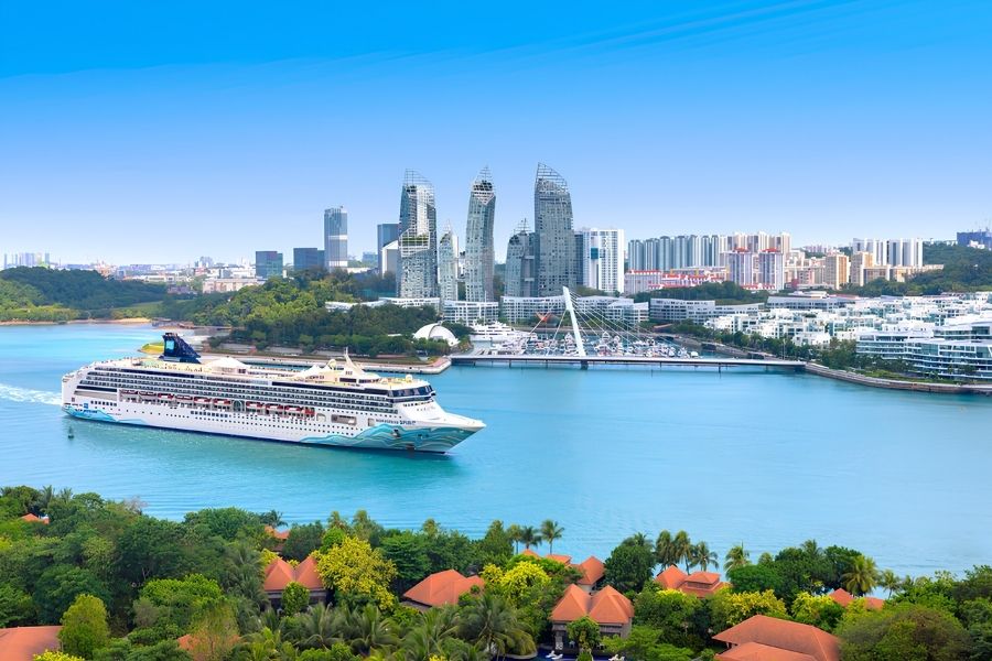 Singapore - Thailand - Vietnam Cruise Routes
